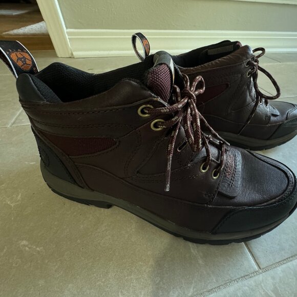 Ariat Mens Size 8D Terrain Brown Leather Hiking Boots 10002182 Waterproof main image 13